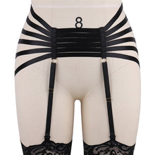 Load image into Gallery viewer, Women Black GARTER