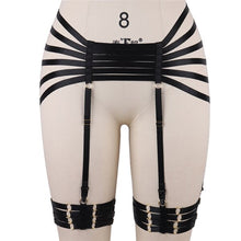 Load image into Gallery viewer, Women Black GARTER