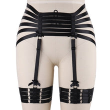 Load image into Gallery viewer, Women Black GARTER