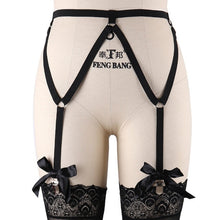 Load image into Gallery viewer, Women Black GARTER