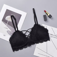 Load image into Gallery viewer, Women's Lace Bra Floral Padded Bralette Z