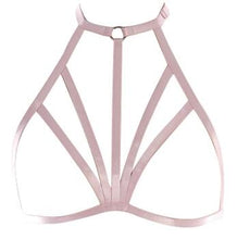 Load image into Gallery viewer, Pink Body Harness garter