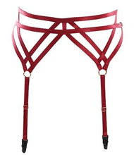 Load image into Gallery viewer, Pink Body Harness garter