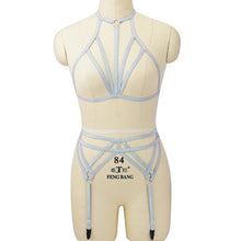 Load image into Gallery viewer, Pink Body Harness garter