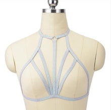 Load image into Gallery viewer, Pink Body Harness garter