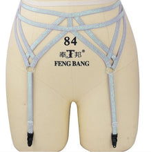 Load image into Gallery viewer, Pink Body Harness garter