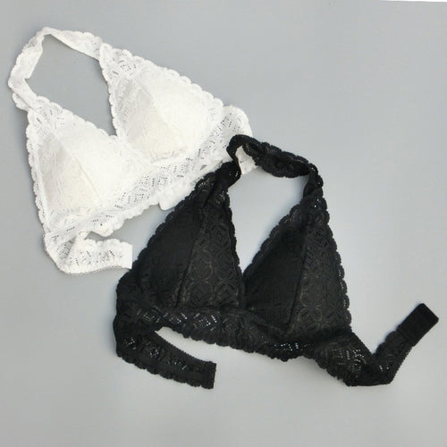 Sexy Bra Women Underwear Black White Lace Bralette Z