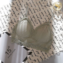 Load image into Gallery viewer, Women Lace Padded Bralette Sexy Bra