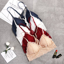 Load image into Gallery viewer, Bra Wireless Bras for Women Lingerie Lace Sexy Bralette Push Up