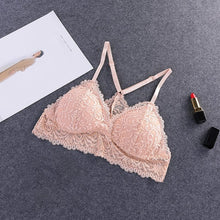 Load image into Gallery viewer, Bra Wireless Bras for Women Lingerie Lace Sexy Bralette Push Up