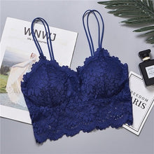 Load image into Gallery viewer, 2019 Summer Women Push Up Wireless Lace Bra