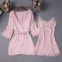Load image into Gallery viewer, Pajamas Sets Silk Women
