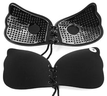 Load image into Gallery viewer, Women Self Adhesive Strapless Bandage Blackless Solid Bra Stick Gel Silicone Push Up