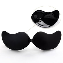 Load image into Gallery viewer, Women Self Adhesive Strapless Bandage Blackless Solid Bra Stick Gel Silicone Push Up