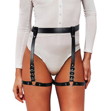 Load image into Gallery viewer, Harajuku Punk PU Leather Garter