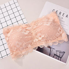 Load image into Gallery viewer, Deep V Lace Bralette Wireless Bra