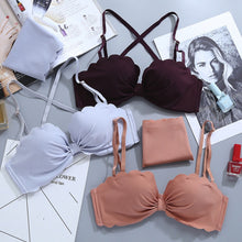 Load image into Gallery viewer, Gather Sexy Bras For Women Lingerie Seamless Wire Free Push Up Bra