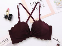 Load image into Gallery viewer, Gather Sexy Bras For Women Lingerie Seamless Wire Free Push Up Bra