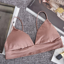 Load image into Gallery viewer, Women Spaghetti Strap Brassiere French Style Bra Z