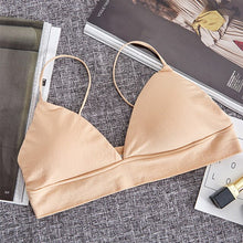 Load image into Gallery viewer, Women Spaghetti Strap Brassiere French Style Bra Z