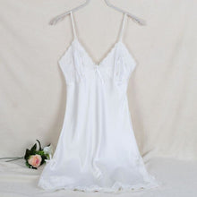 Load image into Gallery viewer, Ladies Sexy Silk Satin Night Dress